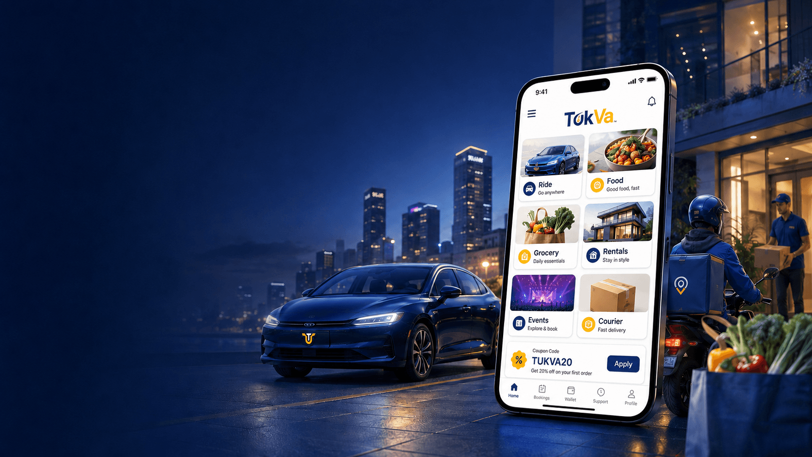 TukVa multi service platform