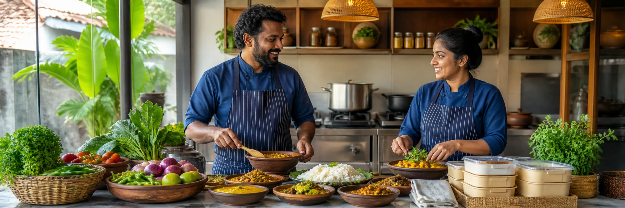 Local kitchens on TukVa Food